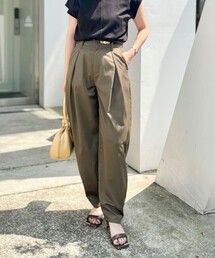 NOLLEY’S | ウォッシャブルタックバレルチノパンツ(チノパンツ)