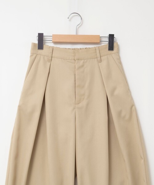 NOLLEY’S(ノーリーズ)の「ウォッシャブルタックバレルチノパンツ(チノパンツ・レディース・カーキ/ベージュ・36/38)」の22枚目の写真