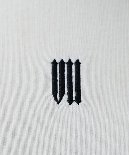 Mavie..7(メヴィセットゥ)の「【Mavie..7】刺繍アイレットTee(Tシャツ/カットソー・レディース・ブラック/オフホワイト・FREE)」の9枚目の写真