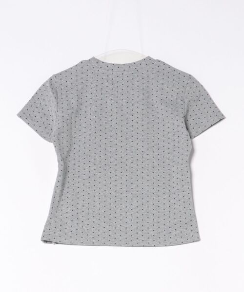 MEMECLE(メメクル)の「【 MEMECLE / メメクル 】ドットロゴプリントTシャツ(Tシャツ/カットソー・レディース・ネイビー/グレー/レッド・FREE)」の12枚目の写真