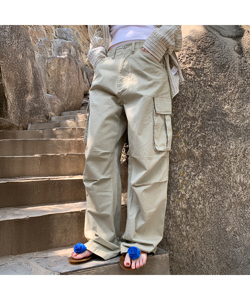 AENE(エイネ)の「エイ カーゴパンツ(ベージュ)(その他パンツ・レディース・ベージュ/チャコール・SMALL/MEDIUM)」の1枚目の写真