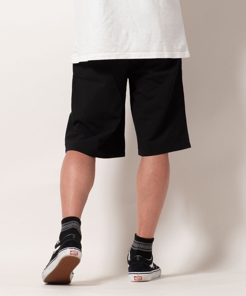 BAYBLO(ベイブロ)の「(SA) 【セットアップ対応】 風通し抜群 無地ハーフパンツ(チノパンツ・メンズ・ネイビー/グレー/ブラック・M/L/LL)」の6枚目の写真