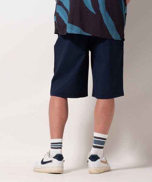 BAYBLO(ベイブロ)の「(SA) 【セットアップ対応】 風通し抜群 無地ハーフパンツ(チノパンツ・メンズ・ネイビー/グレー/ブラック・M/L/LL)」の11枚目の写真