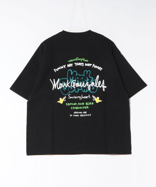 Port(ポート)の「【 Mark Gonzales / マークゴンザレス 】 BUBBLE LOGO Tシャツ(Tシャツ/カットソー・メンズ・ベージュ/ブラック/ホワイト・LARGE/X-LARGE/MEDIUM)」の4枚目の写真