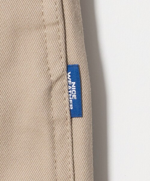NICE WEATHER（ナイスウェザー）の「＜NICE WEATHER＞チノ ワーク スラックス（チノパンツ・メンズ・ネイビー/ベージュ・M/L/S/XS）」の5枚目の写真