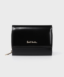 Paul Smith｜ポール・スミスの財布（ブラック/黒色系・三つ折り）通販