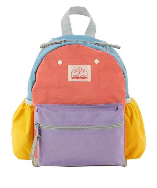 Ocean&Ground（オーシャン&グラウンド）の「DAYPACK MULTI(4.5L/7L/10.5L)（バックパック/リュック・キッズ・パープル/エメラルド/ベージュ/ブルー/ライトグレー/ライトブルー/ライトピンク・XS/M/S）」の7枚目の写真