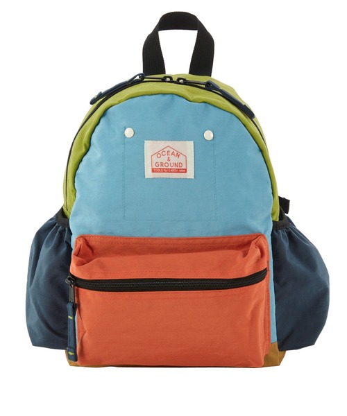 Ocean&Ground（オーシャン&グラウンド）の「DAYPACK MULTI(4.5L/7L/10.5L)（バックパック/リュック・キッズ・パープル/エメラルド/ベージュ/ブルー/ライトグレー/ライトブルー/ライトピンク・XS/M/S）」の5枚目の写真