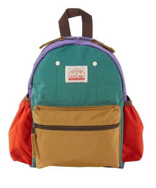 Ocean&Ground（オーシャン&グラウンド）の「DAYPACK MULTI(4.5L/7L/10.5L)（バックパック/リュック・キッズ・パープル/エメラルド/ベージュ/ブルー/ライトグレー/ライトブルー/ライトピンク・XS/M/S）」の8枚目の写真