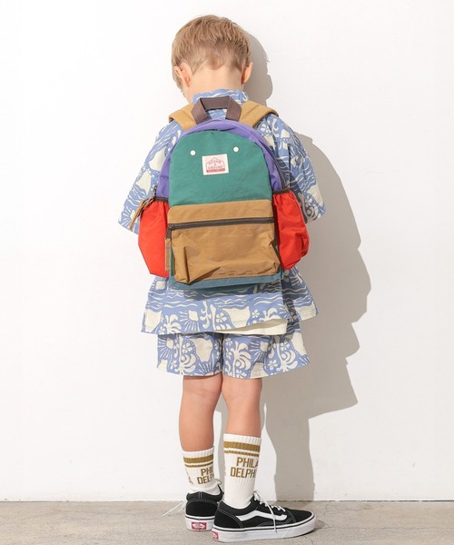 Ocean&Ground（オーシャン&グラウンド）の「DAYPACK MULTI(4.5L/7L/10.5L)（バックパック/リュック・キッズ・パープル/エメラルド/ベージュ/ブルー/ライトグレー/ライトブルー/ライトピンク・XS/M/S）」の11枚目の写真