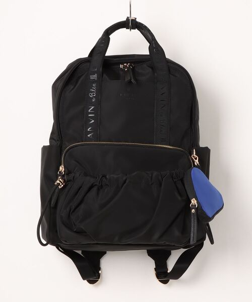 LANVIN en Bleu リュック ブラック ルプリエ リュック（バックパック/リュック）｜LANVIN en Bleu