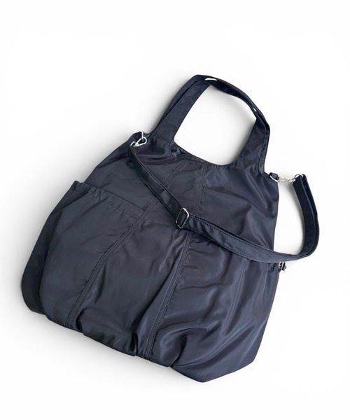 CHELSEA New York(チェルシーニューヨーク)の「2WAYユースフルバッグ(トートバッグ・レディース・ダークベージュ/グレー/ブラック・FREE)」の2枚目の写真
