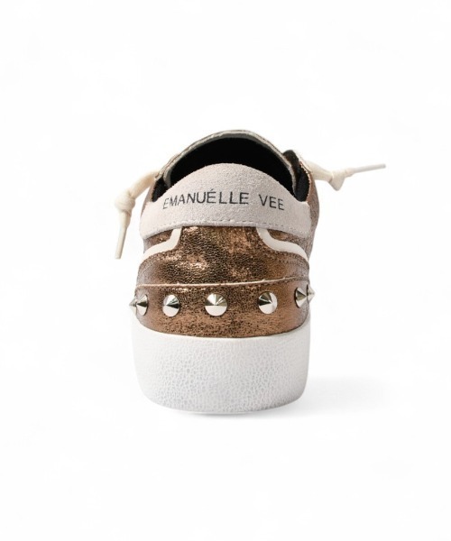 EMANUELLE VEE(エマニュエルビー)の「【EMANUELLE VEE / エマニュエルビー】50032 メタリックスニーカー(スニーカー・レディース・シルバー/ゴールド・35/39/38/37/36)」の5枚目の写真