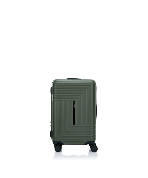 Samsonite（サムソナイト）の「サムソナイト APINEX スピナー55/20 エキスパンダブル ブレーキ マットグリーン（スーツケース/キャリーバッグ・メンズ・ダークグリーン系・S）」の14枚目の写真