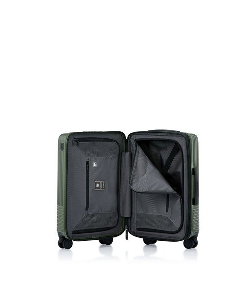 Samsonite（サムソナイト）の「サムソナイト APINEX スピナー55/20 エキスパンダブル ブレーキ マットグリーン（スーツケース/キャリーバッグ・メンズ・ダークグリーン系・S）」の8枚目の写真