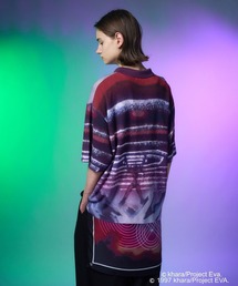 HARE（ハレ）の「【新世紀エヴァンゲリオン×HARE】A.T.フィールドニットシャツ(HARE)（ニット/セーター）」
