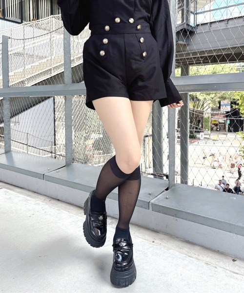 one way(ワンウェイ)の「ナポレオンショーパン(その他パンツ・レディース・ブラック/グレー/ブラウン系その他・FREE)」の1枚目の写真