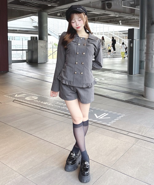 one way(ワンウェイ)の「ナポレオンショーパン(その他パンツ・レディース・ブラック/グレー/ブラウン系その他・FREE)」の13枚目の写真