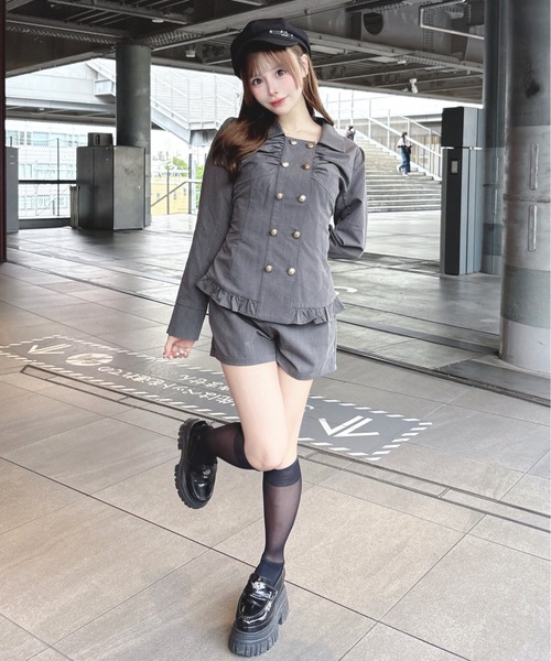 one way(ワンウェイ)の「ナポレオンショーパン(その他パンツ・レディース・ブラック/グレー/ブラウン系その他・FREE)」の15枚目の写真