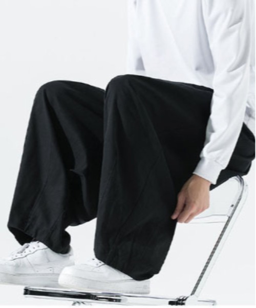 DOUBLE STEAL(ダブルスティール)の「DSタックバルーンワイドパンツ(その他パンツ・メンズ・ブラウン/ブラック・X-LARGE/LARGE/MEDIUM)」の7枚目の写真