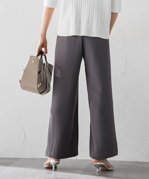 LAUTREAMONT(ロートレアモン)の「【WEB限定】クールアップパンツ≪セット着用可≫(その他パンツ・レディース・チャコールグレー/ライトブルー/ブラック・7号/9号)」の16枚目の写真