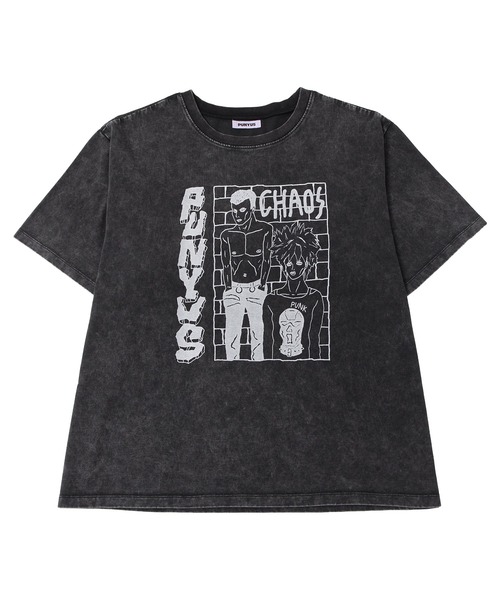 PUNYUS（プニュズ）の「【NEW SIZE】CHAOS Tシャツ（Tシャツ/カットソー・レディース・グレー/ブラック・3/4/1/5/2）」の10枚目の写真