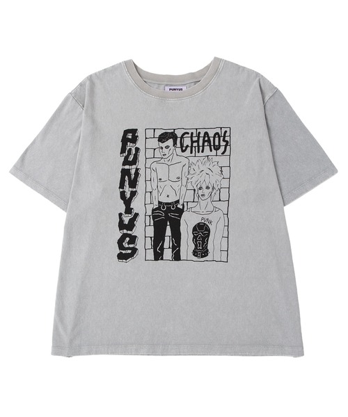 PUNYUS（プニュズ）の「【NEW SIZE】CHAOS Tシャツ（Tシャツ/カットソー・レディース・グレー/ブラック・3/4/1/5/2）」の13枚目の写真