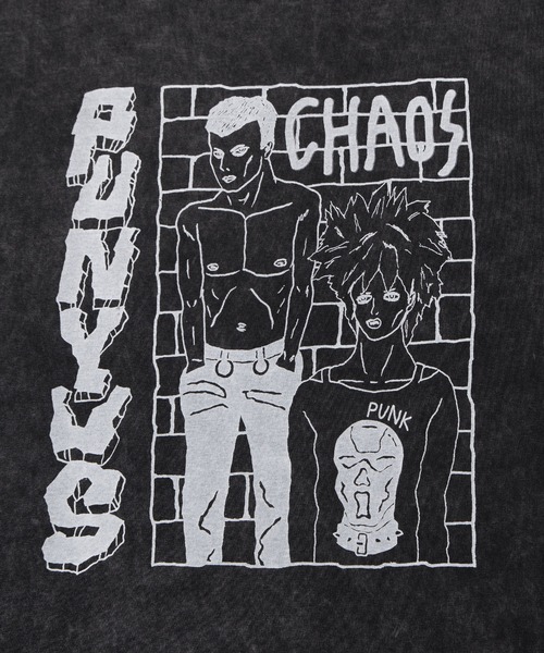 PUNYUS（プニュズ）の「【NEW SIZE】CHAOS Tシャツ（Tシャツ/カットソー・レディース・グレー/ブラック・3/4/1/5/2）」の14枚目の写真