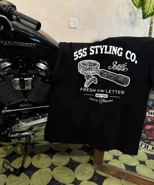 CELENA BEATS(セレナビーツ)の「バックポルタフィルタープリントTシャツ(Tシャツ/カットソー・メンズ・ホワイト/ブラック・L/M/S)」の11枚目の写真