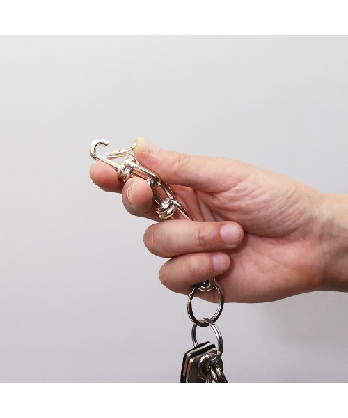 JAM HOME MADE(ジャムホームメイド)の「ヴィクターチェーンキーチェーン(キーホルダー・メンズ・シルバー・ONE SIZE)」の3枚目の写真
