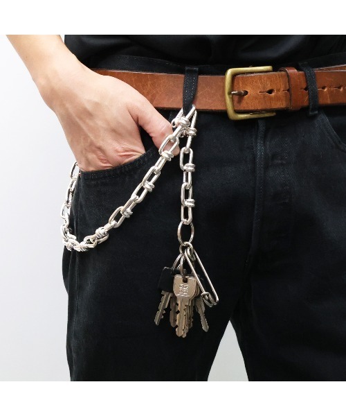 JAM HOME MADE(ジャムホームメイド)の「ヴィクターチェーンキーチェーン(キーホルダー・メンズ・シルバー・ONE SIZE)」の8枚目の写真