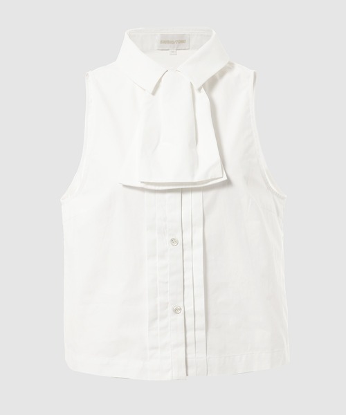 SHUSHU/TONG(シュシュトン)の「Off-Shoulder Sleeveless Blouse(シャツ/ブラウス・レディース・ホワイト・10/8)」の1枚目の写真