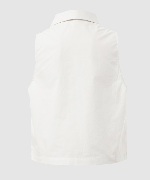 SHUSHU/TONG(シュシュトン)の「Off-Shoulder Sleeveless Blouse(シャツ/ブラウス・レディース・ホワイト・10/8)」の2枚目の写真