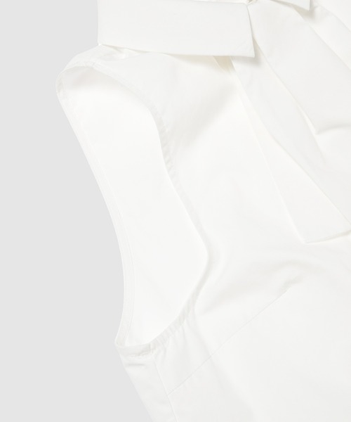 SHUSHU/TONG(シュシュトン)の「Off-Shoulder Sleeveless Blouse(シャツ/ブラウス・レディース・ホワイト・10/8)」の6枚目の写真