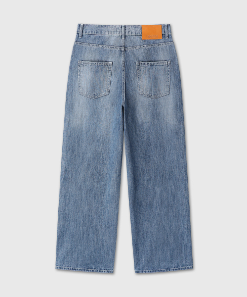 DIVEIN（ダイブイン）の「LOOSED WIDE DENIM PANTS (LIGHT INDIGO)（デニムパンツ・メンズ・その他・1/0）」の3枚目の写真