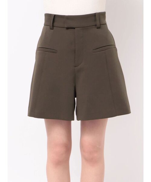 LAGUNAMOON(ラグナムーン)の「ダブルクロスショートパンツ(その他パンツ・レディース・ブラック/アイボリー/ブラウン・SMALL/MEDIUM)」の12枚目の写真