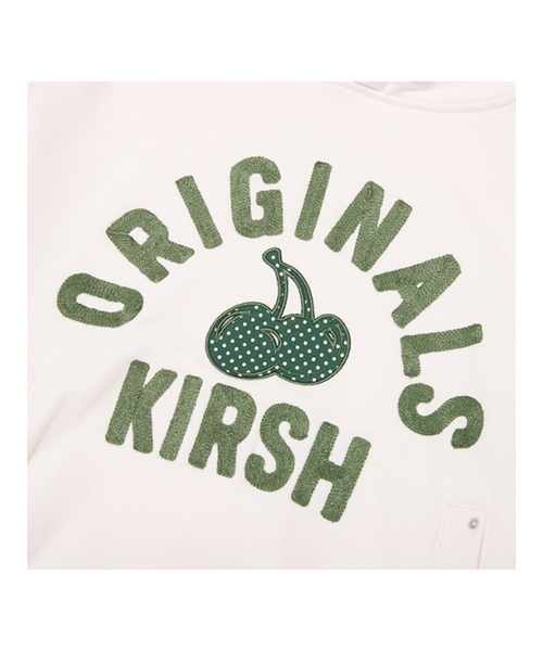 KIRSH（キルシー）の「アーチチェリークロップフードパーカー[アイボリー]（パーカー・レディース・その他・FREE）」の3枚目の写真