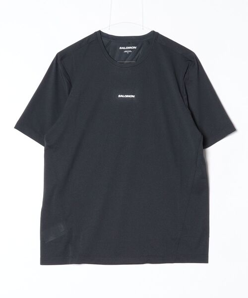 SALOMON(サロモン)の「【SALOMON】SHKout CORE SS TEE M(Tシャツ/カットソー・メンズ・ブラック・M/S/L/XL)」の1枚目の写真