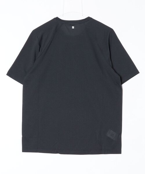 SALOMON(サロモン)の「【SALOMON】SHKout CORE SS TEE M(Tシャツ/カットソー・メンズ・ブラック・M/S/L/XL)」の2枚目の写真