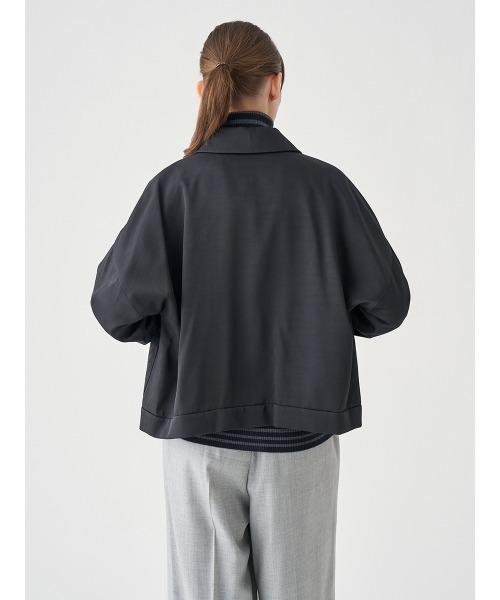 JOHN SMEDLEY（ジョンスメドレー）の「ナイロン混カバーオールジャケット（その他アウター・レディース・ブラック・F）」の7枚目の写真