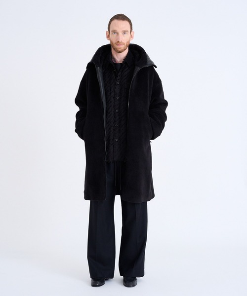 onegravity（ワングラビティ）の「onegravity / Super120's パーマネントプレス ワイドパンツ（その他パンツ・メンズ・ブラック・SMALL/MEDIUM/LARGE）」の3枚目の写真