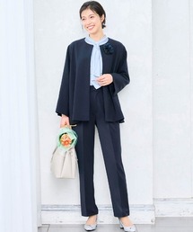 StyleNote（スタイルノート）の「2点セットこなれパンツスーツ【入卒・通勤】(丈が選べる)（セットアップ）」