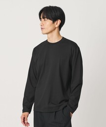 ハイゲージ オーガニック クルーネック カットソー 抗菌防臭