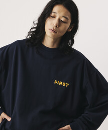 Firsthand（ファーストハンド）の「Firsthand/ファーストハンド リラックスフィット FIRST刺繍 クルーネックスウェット【限定展開】（スウェット）」