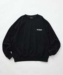 Firsthand（ファーストハンド）の「Firsthand/ファーストハンド リラックスフィット FIRST刺繍 クルーネックスウェット【限定展開】（スウェット）」