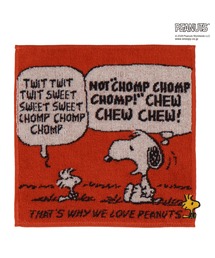 PEANUTS（ピーナッツ）の「PEANUTS タオルハンカチ <スヌーピー&ウッドストック>（ハンカチ/ハンドタオル）」