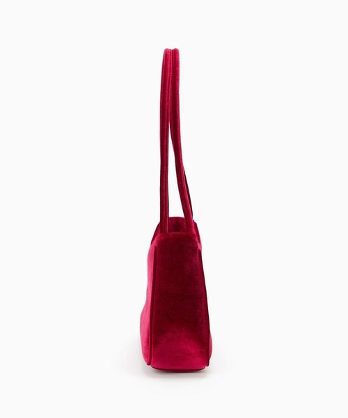 Casselini(キャセリーニ)の「Casselini(キャセリーニ)ベロアショルダーリボンBAG(ショルダーバッグ・レディース・ブラック/レッド・FREE)」の21枚目の写真