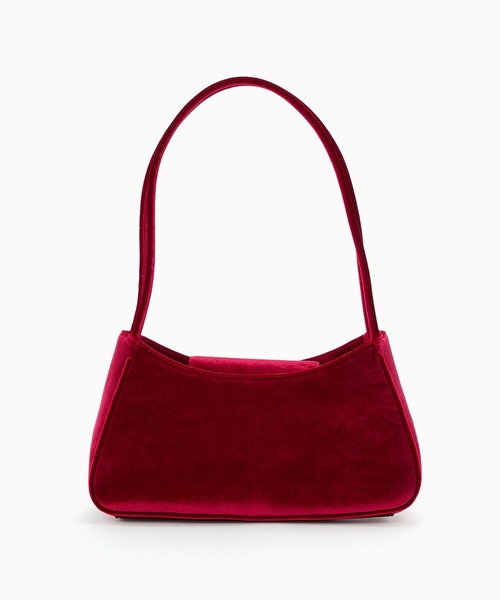 Casselini(キャセリーニ)の「Casselini(キャセリーニ)ベロアショルダーリボンBAG(ショルダーバッグ・レディース・ブラック/レッド・FREE)」の22枚目の写真