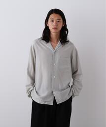 YLEVE / SILK HABUTAE PAJAMA SHIRT
