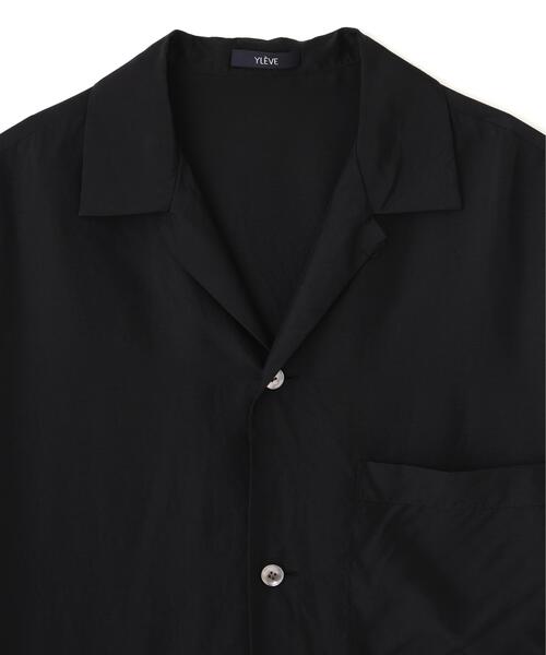YLEVE（イレーヴ）の「YLEVE / SILK HABUTAE PAJAMA SHIRT（シャツ/ブラウス・メンズ・ブラック/ブルー・4/3）」の16枚目の写真